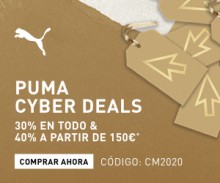 Puma Cyber Days: 30% en todo + 40% en compras superiores a 150€