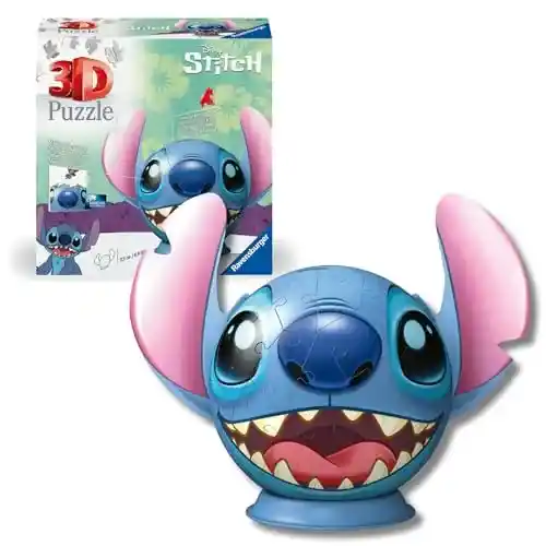 Puzzle 3D Ravensburger Stitch (77 piezas)