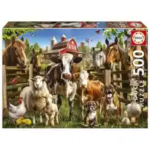 Puzzle 500 Piezas Los Traviesos de la Granja