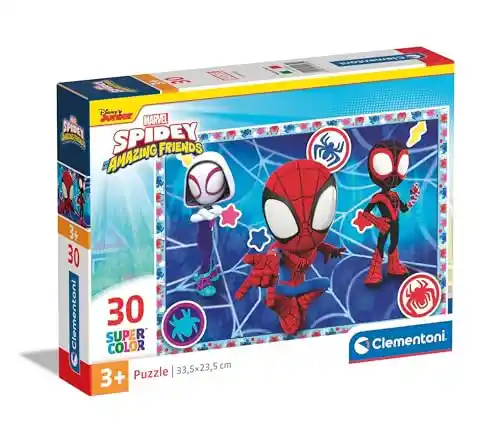 Puzzle Infantil De 30 Piezas Marvel Spiderman