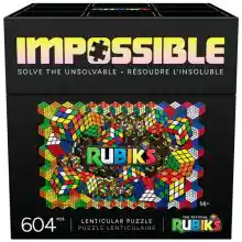 Puzzle lenticular Rubik's Cube 604 piezas con diseño cambiante
