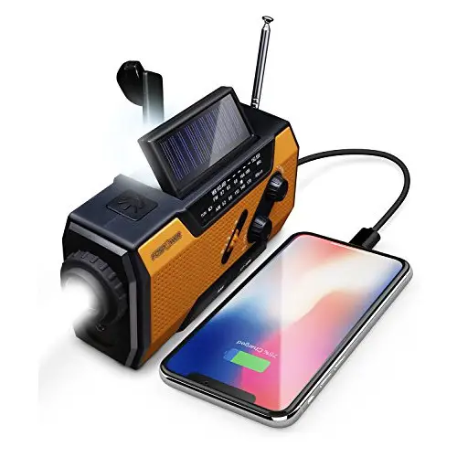 Radio de Emergencia FosPower: Energía, Luz y Comunicación Cuando Más lo Necesitas
