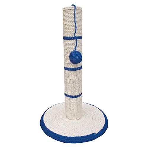 Rascador poste con borla para gatos