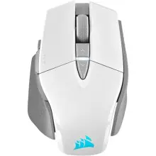 Ratón gaming Corsair M65 RGB ULTRA WIRELESS Blanco