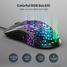 Ratón gaming RGB Blade Hawks X7 con cupón en Amazon