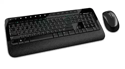 Ratón + teclado QWERTY inalmabrico Microsoft Wireless Desktop 2000