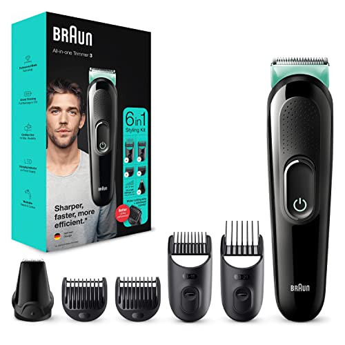 Recortadora de Barba 6 en 1 Braun MGK3321