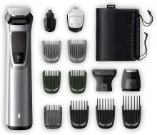 Recortadora Multigroom Philips MG7720/18 con 14 herramientas para cara, cabello y cuerpo