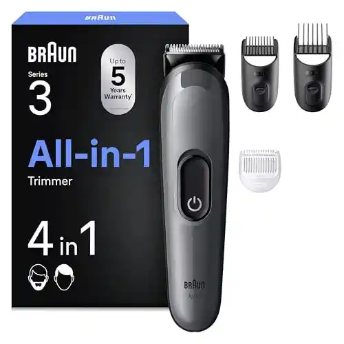 Recortadora para pelo y cara Braun Series 3 AIO3500 Kit Styling