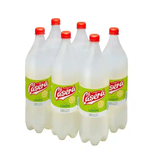 Refresco La Casera Limón Zero 1,5 Litros