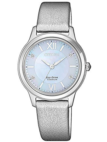 Reloj Analógico para Mujer de Cuarzo con Correa en Cuero Citizen EM0720-18D