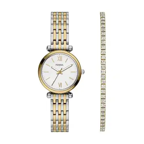 Reloj de mujer Fossil ES5450SET en acero inoxidable.