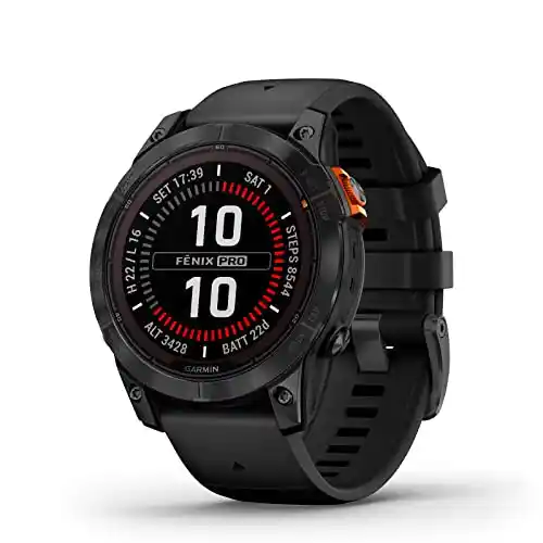 Reloj GPS Multideporte con Carga Solar - Garmin fēnix ​​7 Pro Solar