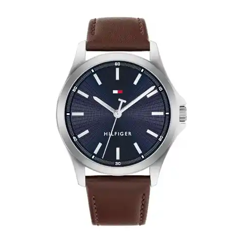 Reloj Tommy Hilfiger con correa de cuero