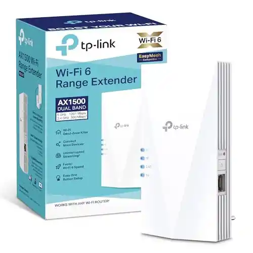 Repetidor TP-Link RE500X WiFi 6 AX1500