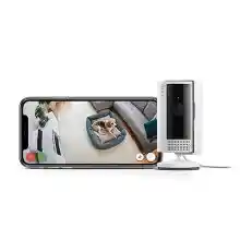 Ring Indoor Camera (2.ª generación) |- Videocámara con enchufe para mascotas Vídeo 1080p HD, comunicación bidireccional, cubierta de privacidad, instalación sencilla