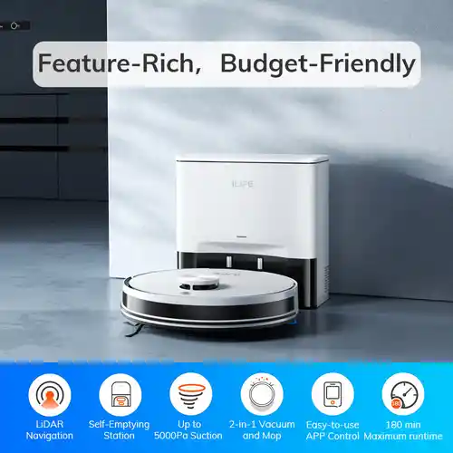 Robot Aspirador iLife A30 Pro + Base