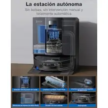 Robot Aspirador y Friegasuelos ECOVACS X12 OMNICYCLONE Care Kit Blast y 22 000 Pa
