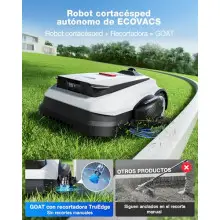 Robot Cortacésped inalámbrico Ecovacs Goat A1600 LiDAR Pro 1600 m² IA
