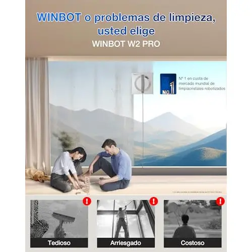 Robot limpiacristales ECOVACS Winbot W2 Pro