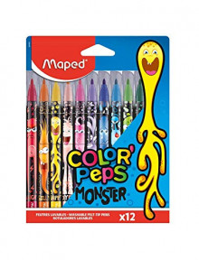 Rotuladores para colorear Maped Color Peps Monster