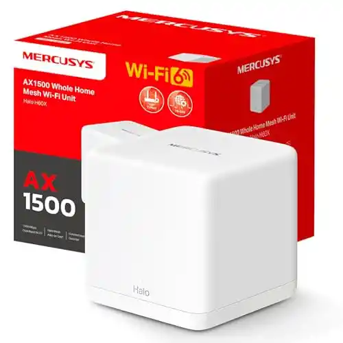 Router Mercusys Halo H60X Mesh WiFi 6