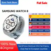 Samsung Galaxy Watch 8 44mm BT ¡Y modelo 40mm por 215€!