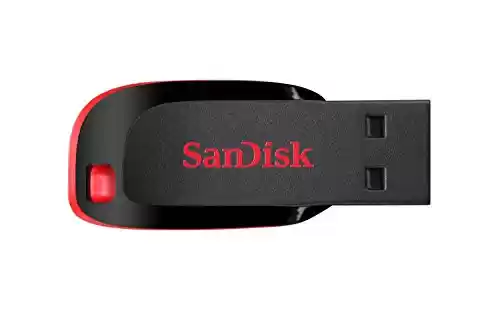 SanDisk 128GB Cruzer Blade USB 2.0 Flash Drive