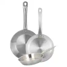 Sartén Wellhome acero inoxidable inducción 20cm