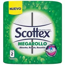 Scottex Megarollo Papel de cocina 2 rollos