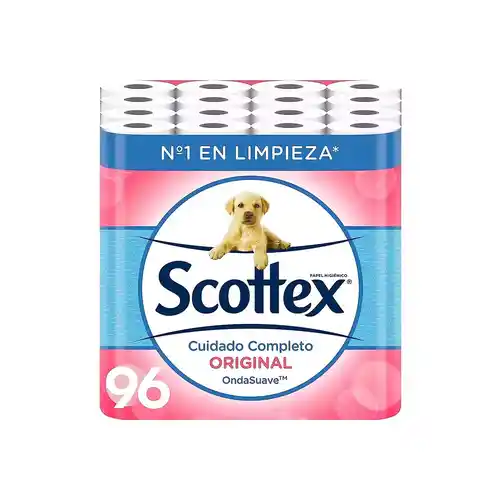 Scottex Orginal Papel Higiénico 96 rollos - a 18 céntimos el rollo