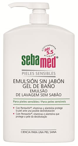 Sebamed - Emulsión sin jabón, gel de baño (1 litro)