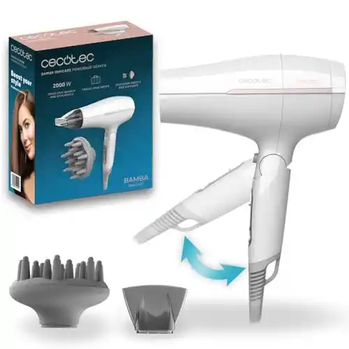 Secador Cecotec IoniCare Power&Go Heaven