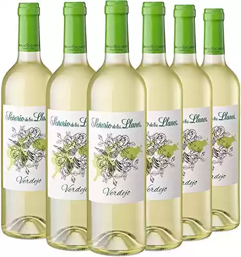 Señorío de los Llanos Verdejo - Vino Blanco - Caja de 6 Botellas x 750 ml