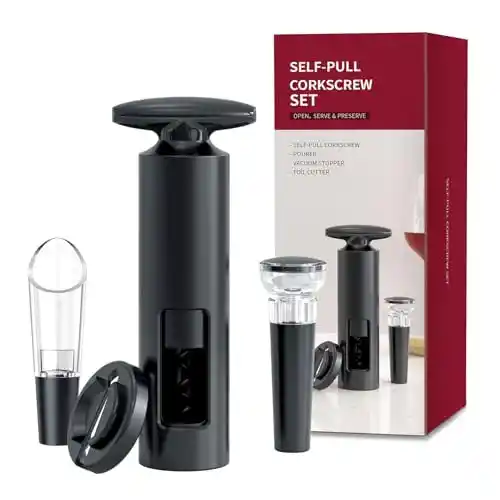 Set abridor de vino profesional 4 en 1