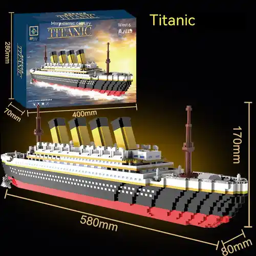 Set Bloque de construcción Titanic