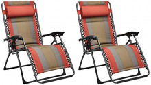 Set de 2 sillas acolchadas Amazon Basics
