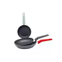 Set de 3 Sartenes Aluminio CARREFOUR HOME 18-22-26 cm
