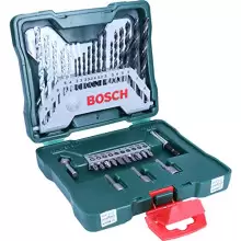 Set de 33 unidades Bosch con puntas de atornillar y brocas X-Line (para madera, mampostería y metal, accesorios para taladro y destornillador)