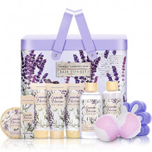Set de Regalo de Lavanda con 10 cosméticos