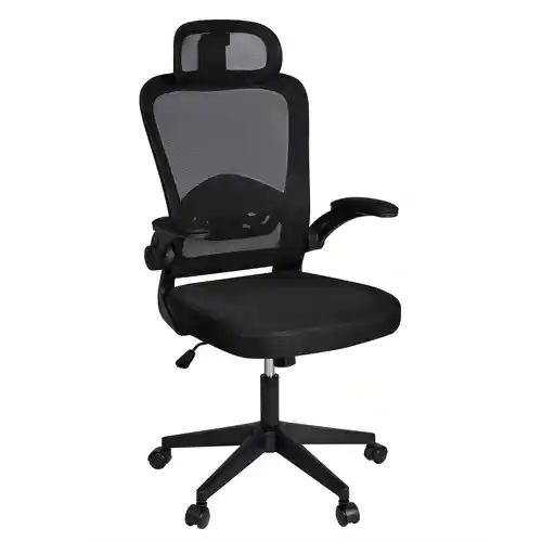 Silla de oficina ergonómica Reposacabezas y Apoyabrazos Ajustables