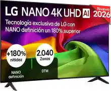 Smart TV Nano UHD AI 55" 4K LG 55NU800B6LA 2026