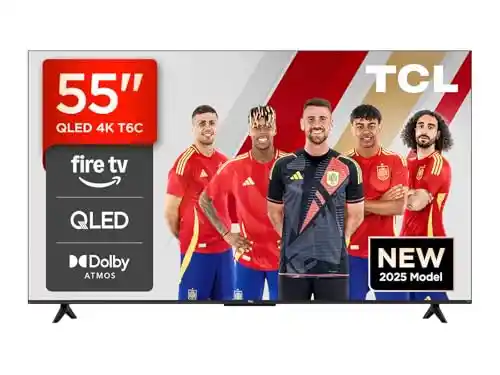 Smart TV TCL QLED 55 4K HDR con Dolby Vision y Atmos