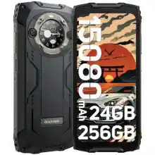 Smartphone Blackview BV9300 Pro 24GB + 256GB, 6.7" 2.4K 120Hz, batería 15080mAh, y con ¡pantalla trasera!