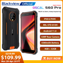 Smartphone Blackview Oscal S60 Pro 4GB+32GB