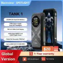 Smartphone Blackview OSCAL TANK 1 ultrarresistente 5G con 12 GB de RAM y 256 GB de ROM
