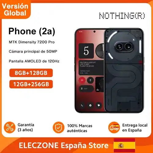 Smartphone Nothing Phone 2a 8GB/128GB