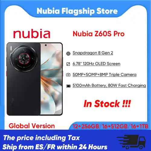 Smartphone Nubia Z60S Pro 16Gb 512GB