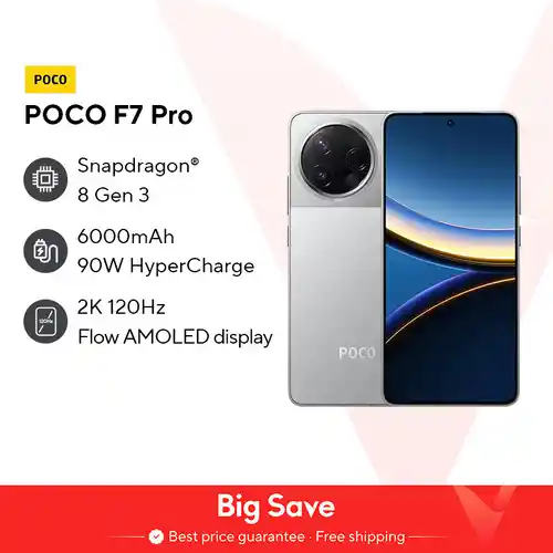 Smartphone POCO F7 Pro 5G 12GB/256GB