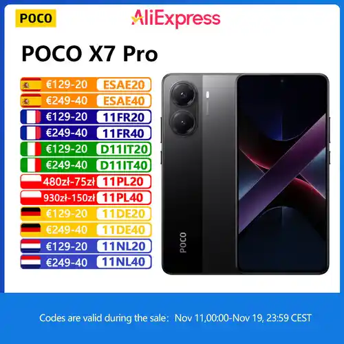 Smartphone POCO X7 PRO 5G 8GB/256GB